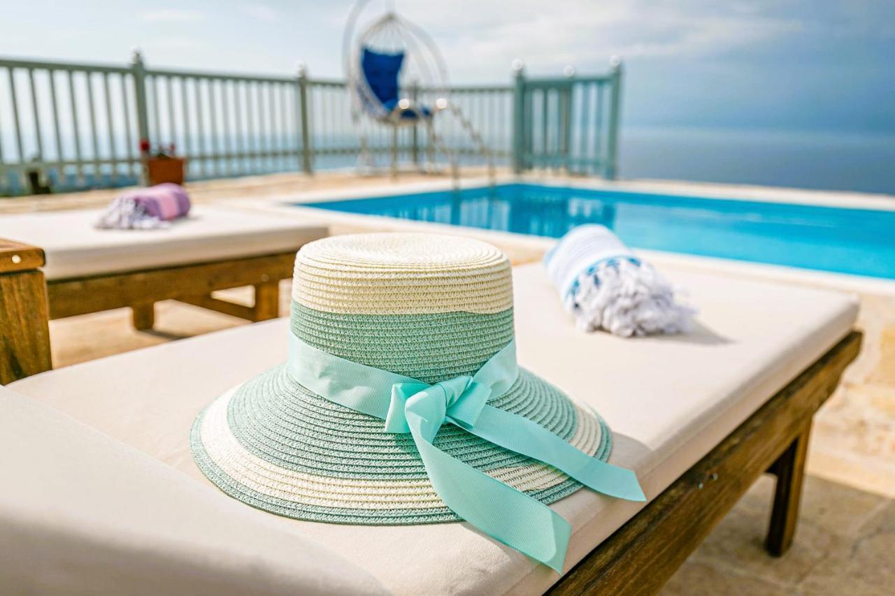 Villa Orizontas Corfu, Private Villa With Breathtaking Views Loutses Екстер'єр фото