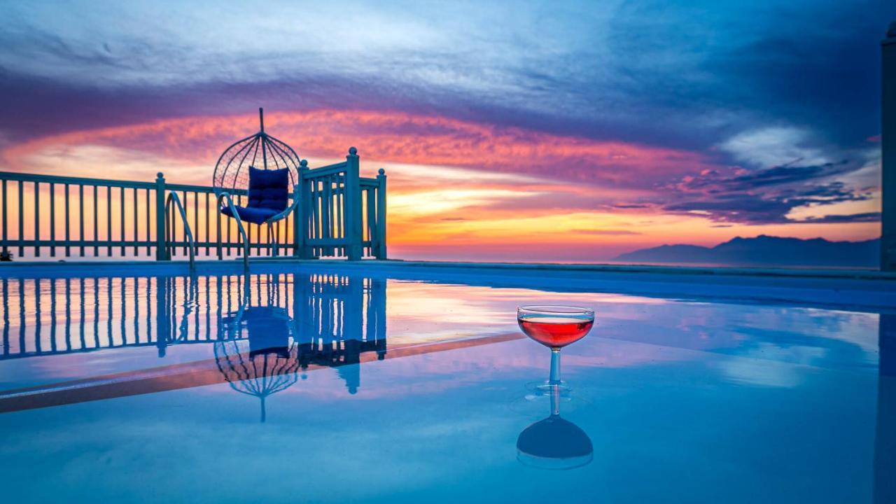 Villa Orizontas Corfu, Private Villa With Breathtaking Views Loutses Екстер'єр фото