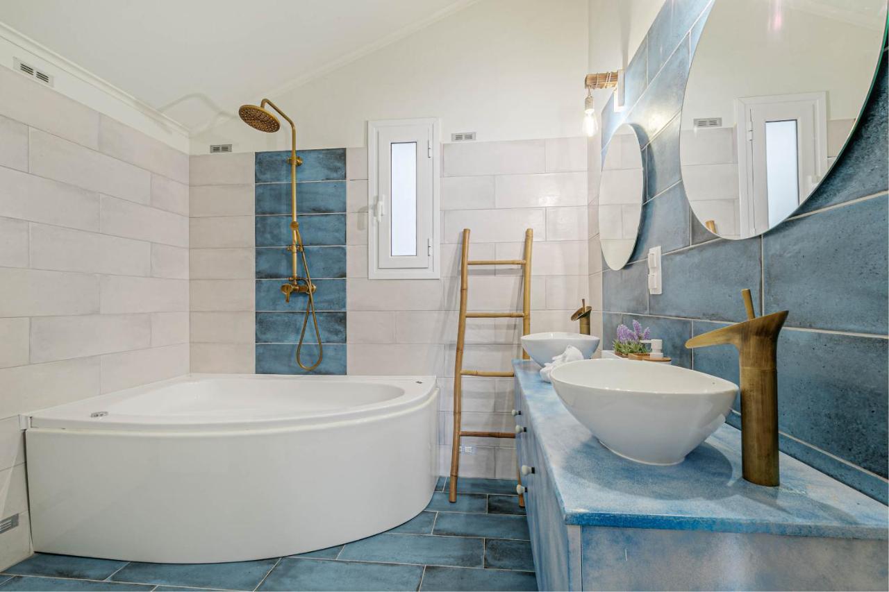 Villa Orizontas Corfu, Private Villa With Breathtaking Views Loutses Екстер'єр фото